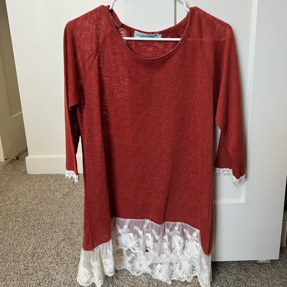 Burnt Orange Sweater
